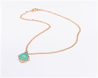 Necklace Madì Woman Acqua in Silver Calcedonio idrotermale 38951 - 38951